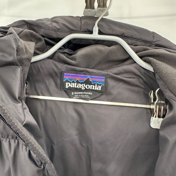 Patagonia Downtown Jacket in Black size S Women's Full Zip Insulated Down Fill - Picture 7 of 10